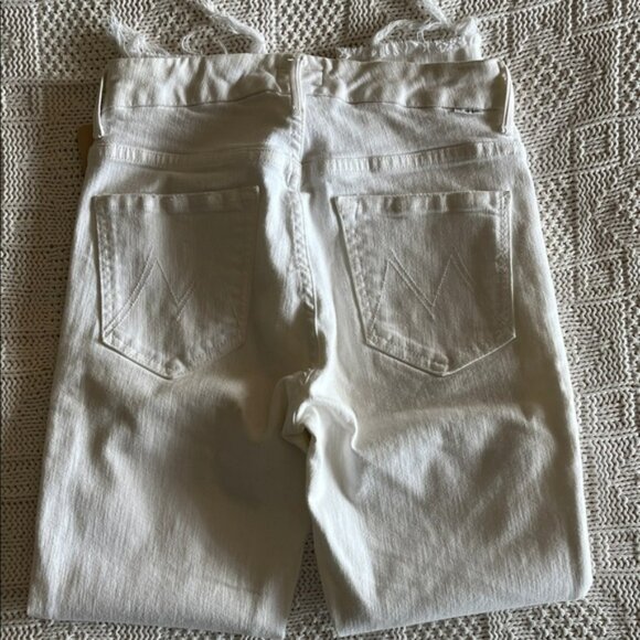 MOTHER Fairest Of Them All High Waisted Looker Ankle Fray Sz 26 - Picture 13 of 15